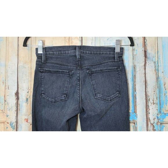 J Brand Womens Size 23 Blue Dark Wash Low Rise Super Skinny Legging Jeans - Picture 4 of 8